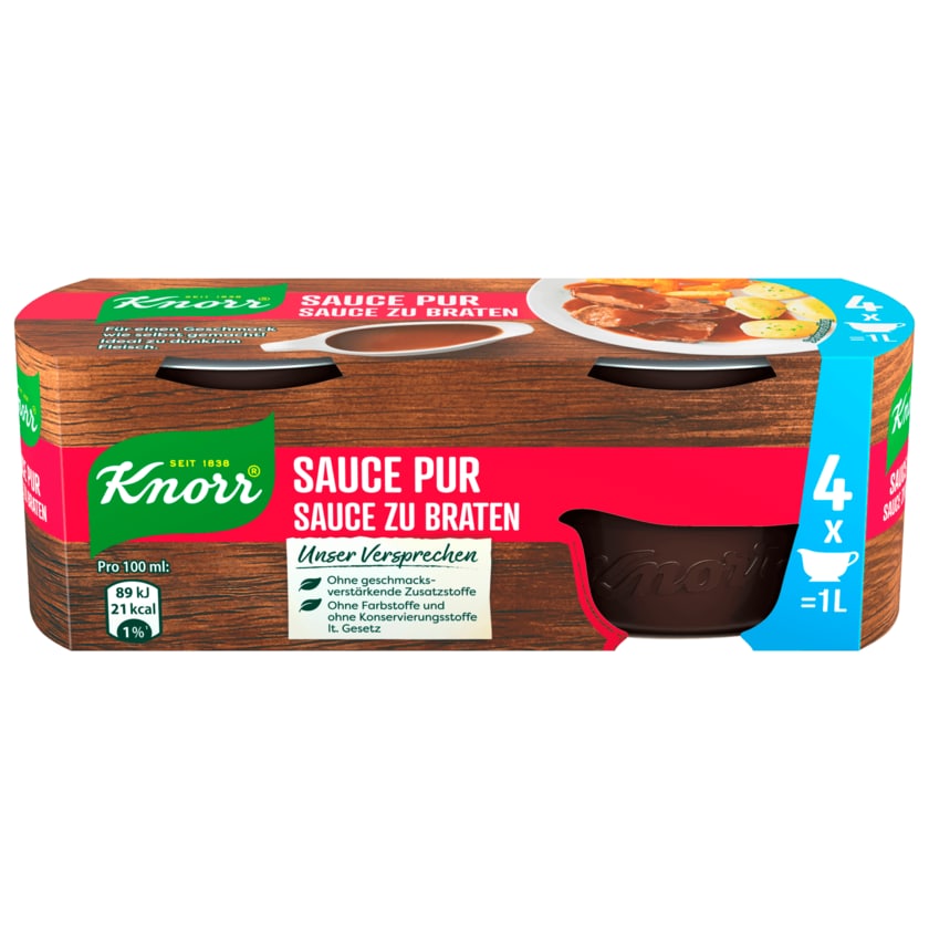 Knorr Sauce Pur Bratensauce 4x28g
